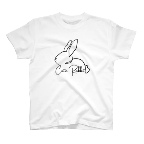 Cute Rabbit Regular Fit T-Shirt