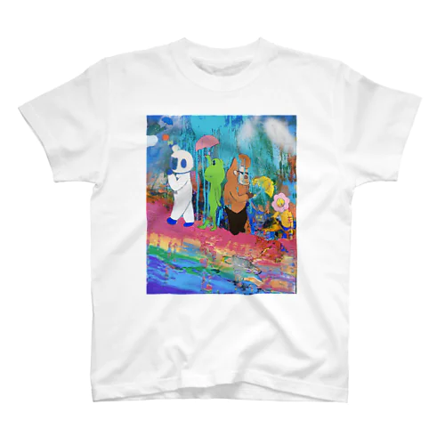 Happy_Rainbow Regular Fit T-Shirt