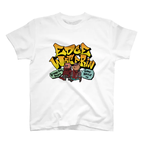 EDGE WATER IN Bears&Graffiti Art Logo Tee-type1- Regular Fit T-Shirt