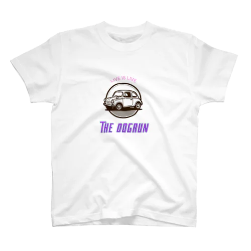 THE DOGRUN CAR  water mark Regular Fit T-Shirt