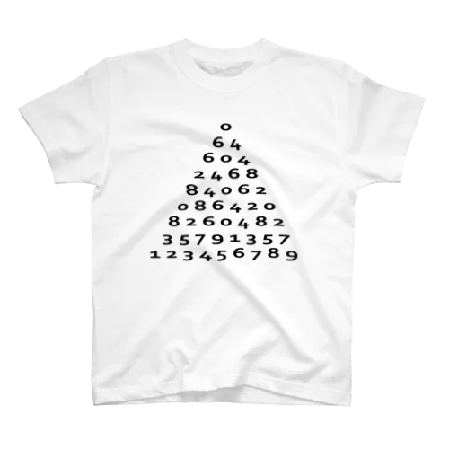 数字 スタンダードTシャツ