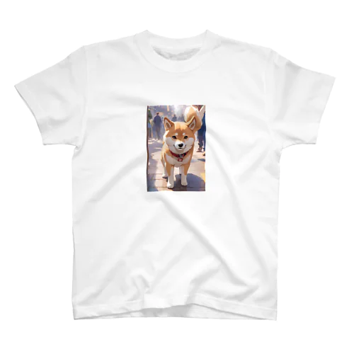 しば犬くん Regular Fit T-Shirt