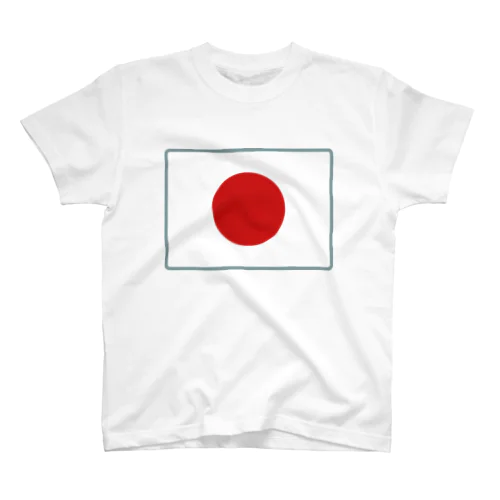 日本の国旗 スタンダードTシャツ