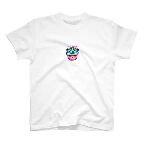 多肉ちゃん Regular Fit T-Shirt