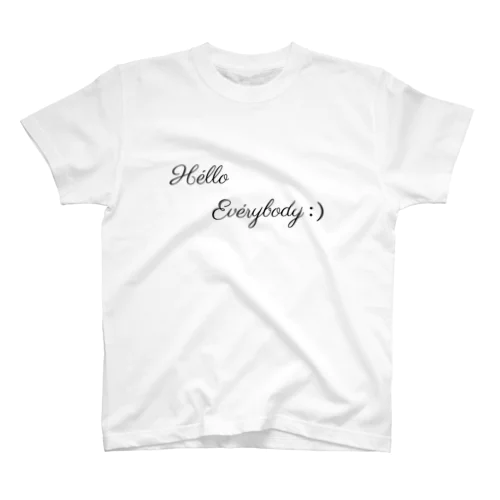 "Hello Everybody" シリーズ スタンダードTシャツ