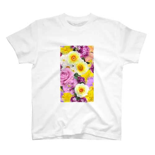 花盛りのカンバス スタンダードTシャツ