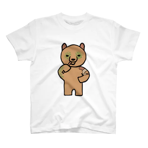 はにゅわ010 パンダ  スタンダードTシャツ