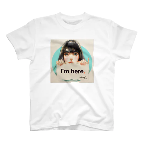 I'm here fusengirl®︎ スタンダードTシャツ