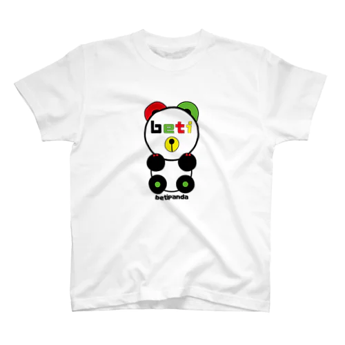 beti panda スタンダードTシャツ