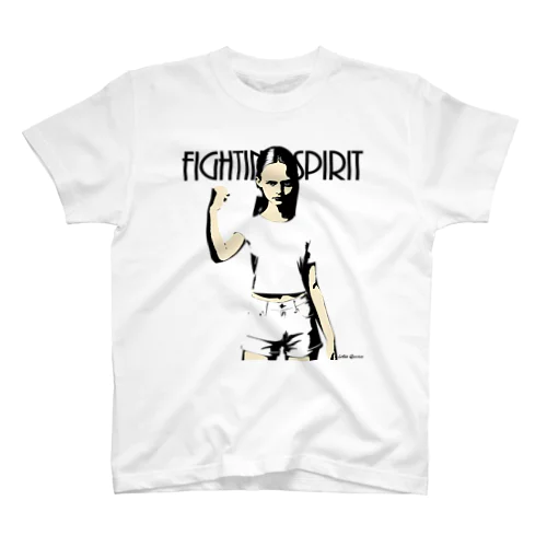 Metanonfiction「Fighting spirit」(Type09) Regular Fit T-Shirt