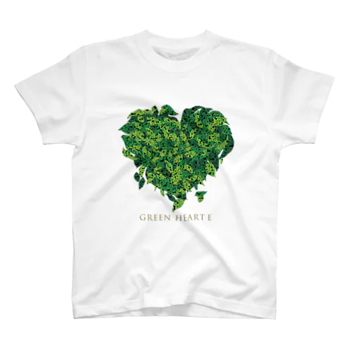 GREEN HEART Regular Fit T-Shirt