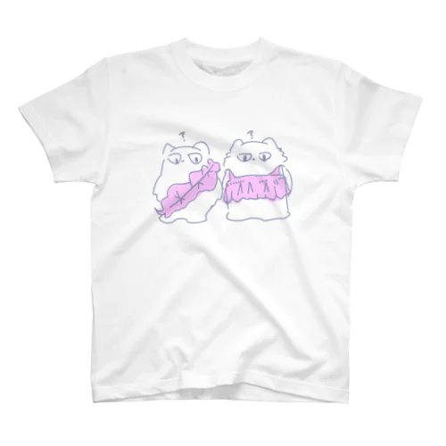 猫(ビスチェ・つけ襟) スタンダードTシャツ