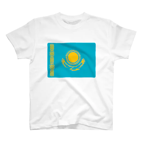 カザフスタンの国旗 スタンダードTシャツ