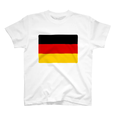 ドイツの国旗 スタンダードTシャツ