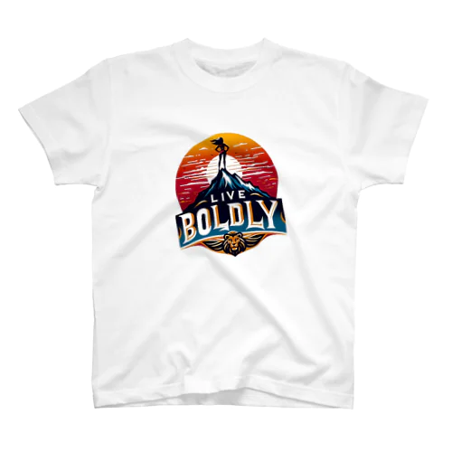 Live boldly スタンダードTシャツ