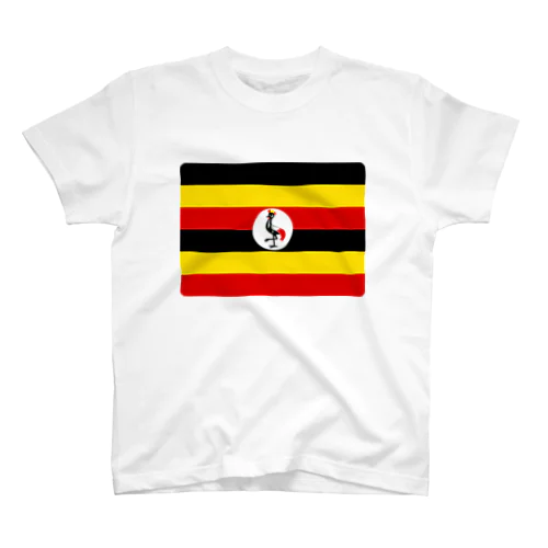 ウガンダの国旗 Regular Fit T-Shirt