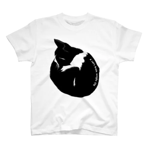 A cat's brain weighs 25g スタンダードTシャツ