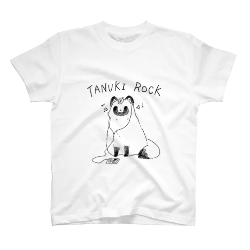 TANUKI ROCK スタンダードTシャツ