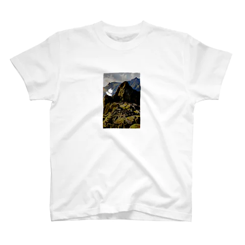 machu picchu へうさぎの旅 スタンダードTシャツ