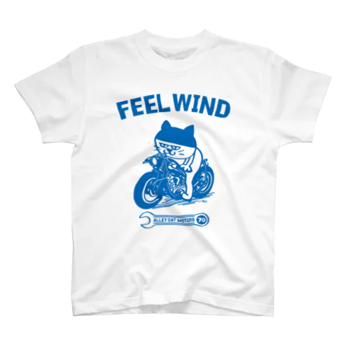 FEEL WIND 〜ドラ猫モータース〜 1 (b) Regular Fit T-Shirt