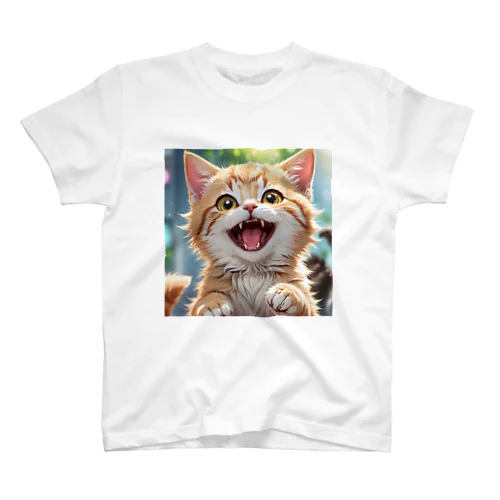 かわいい笑顔がたまらない子猫 スタンダードTシャツ