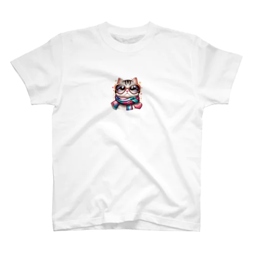 マダム猫 Regular Fit T-Shirt