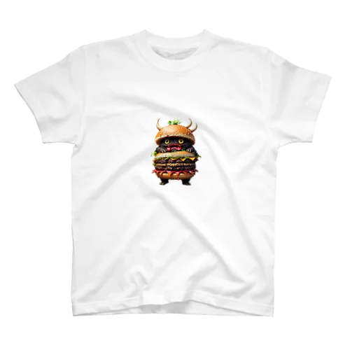 トリプル肉厚ビーフバーガー妖怪　バグドガルド スタンダードTシャツ