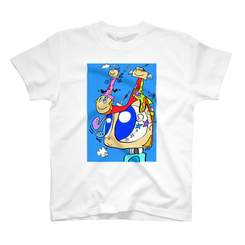 青空ヒヤリハットGO!!GO!!スマイル少年 スタンダードTシャツ