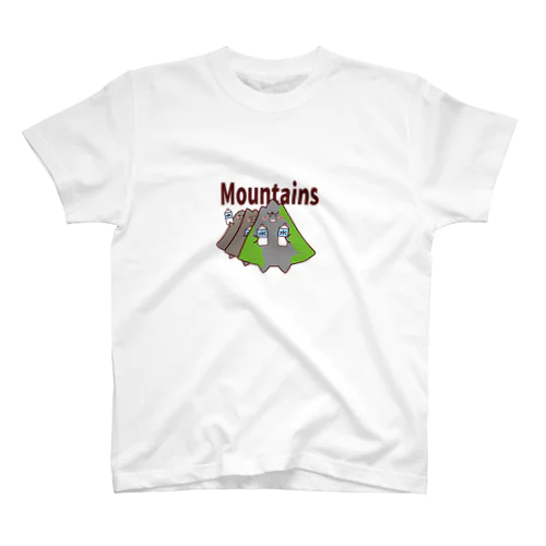 赤石Mountains スタンダードTシャツ