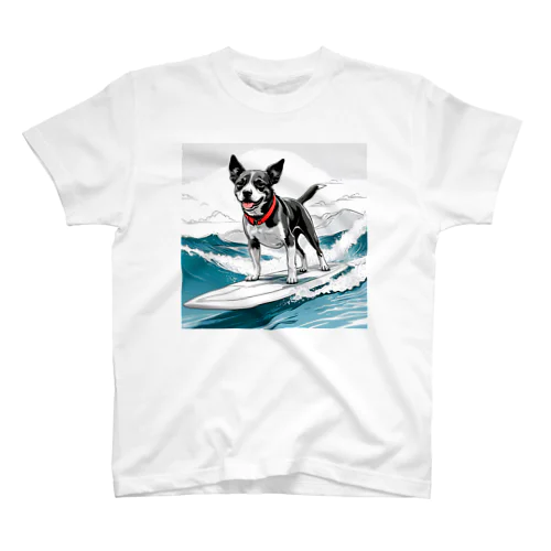 おいら波乗り🐕犬サーファー🏄 Regular Fit T-Shirt