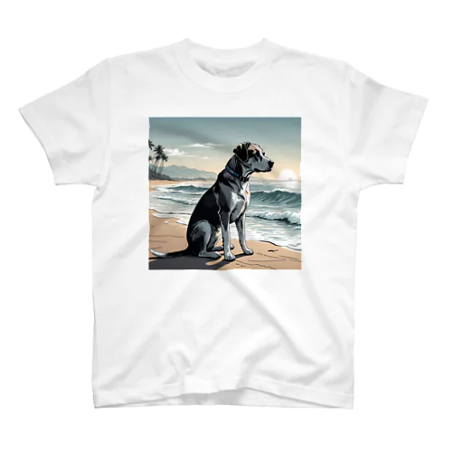 おいら波乗り🐕犬サーファー🏄 Regular Fit T-Shirt