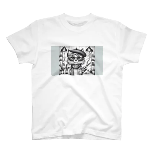 スタイリストのニャンタ君 Regular Fit T-Shirt