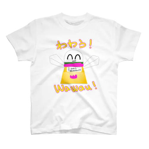 わわうちゃんバックプリントあり スタンダードTシャツ