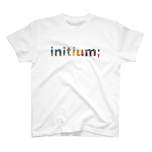initium logo (8th) Regular Fit T-Shirt