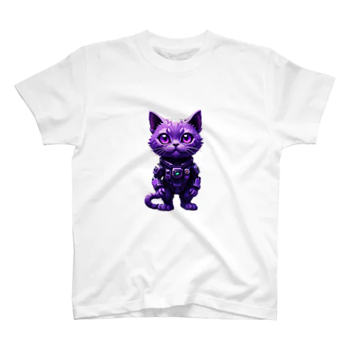 宇宙に連れてってくれる猫 スタンダードTシャツ
