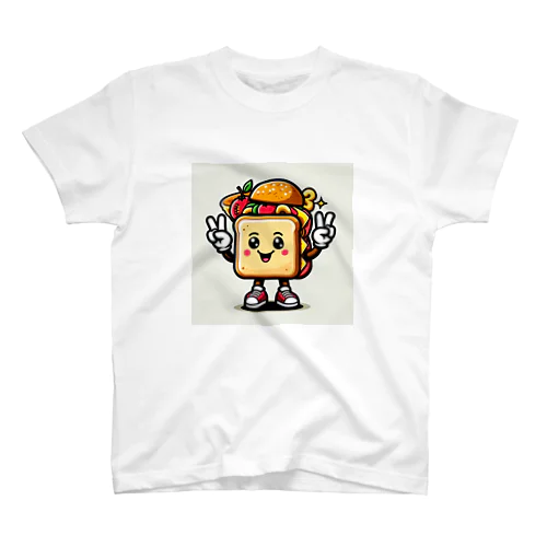 みんな大好きハンバーガー君！ スタンダードTシャツ