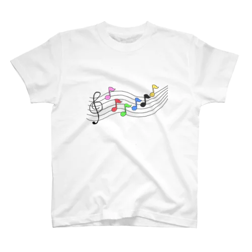 Six melody スタンダードTシャツ