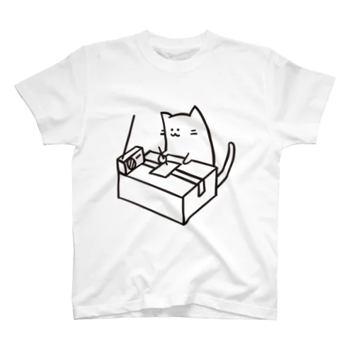 ハガキ職にゃん スタンダードTシャツ