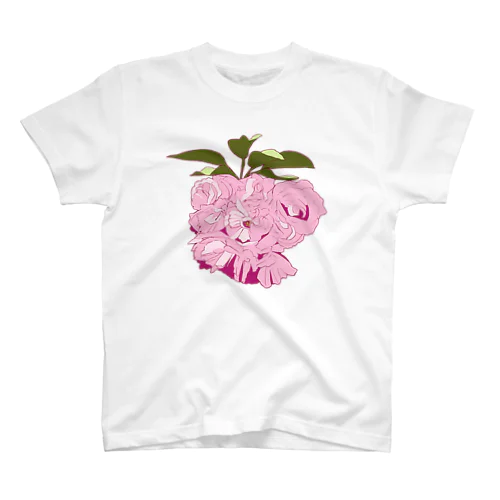 八重桜(花) スタンダードTシャツ