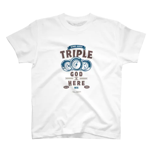 Triple　三重 Regular Fit T-Shirt