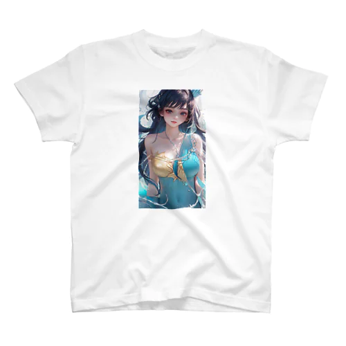 水の中の美女 Regular Fit T-Shirt