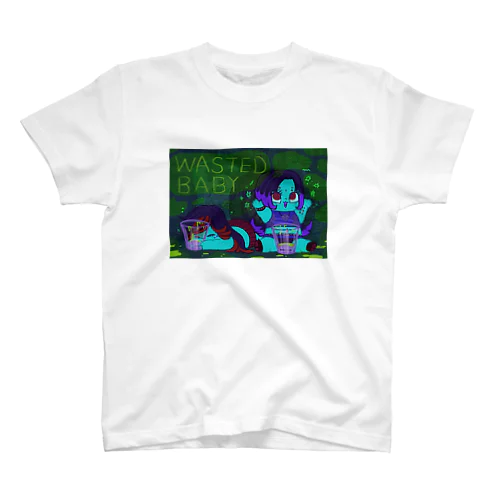 Wasted baby スタンダードTシャツ