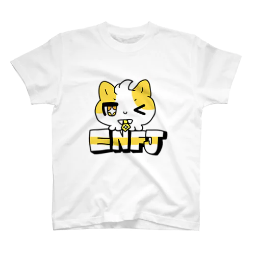 16性格タコちゃんず ENFJ Regular Fit T-Shirt