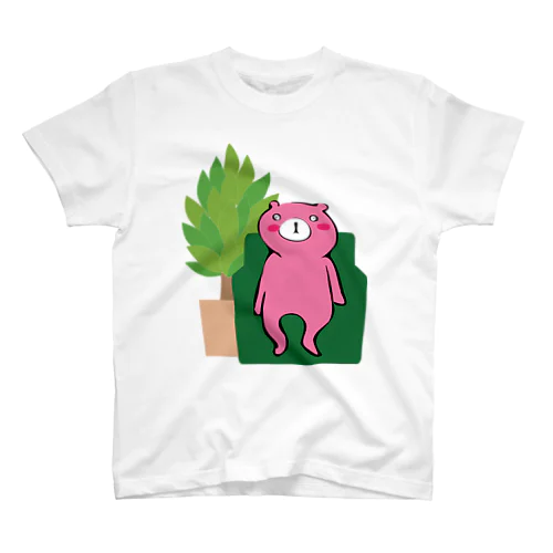 ソファー　（ピンクのクマはおそい） スタンダードTシャツ