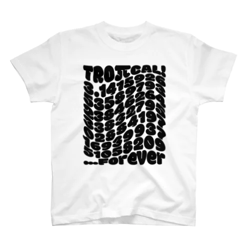 トロPiカル（Black） スタンダードTシャツ