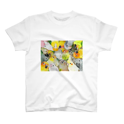 091 BIRDS PARADISE Regular Fit T-Shirt