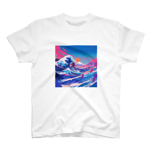 Surfing Ninja#1 Regular Fit T-Shirt