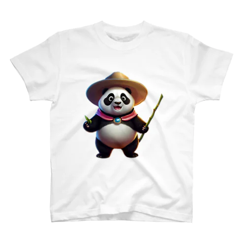 ハットパンダ① Regular Fit T-Shirt