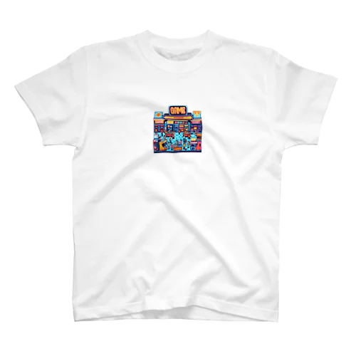 可愛いレトロなゲームセンター スタンダードTシャツ