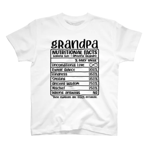 おじいちゃんの栄養成分 Regular Fit T-Shirt